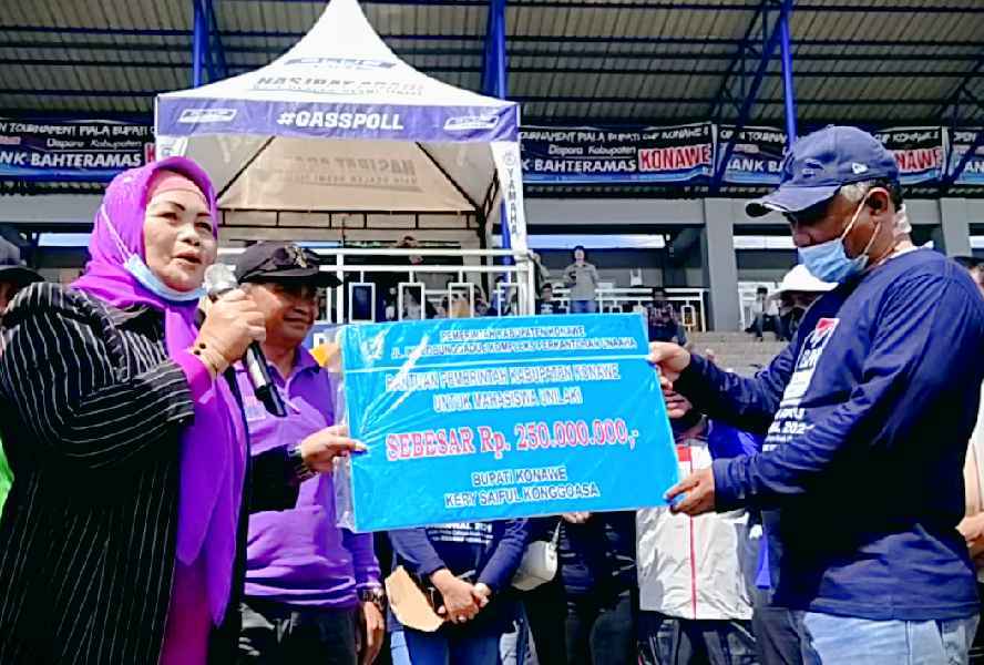 Dimomen Menyambut HUT PGRI, Bupati Konawe Optimis Daerahnya Menjadi Pilar Utama Berdirinya Sultra