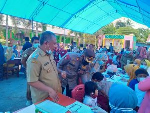 Kery Launching Vaksinasi Anak di SDN 1 Unaaha, Targetkan 27.527 Anak se-Konawe