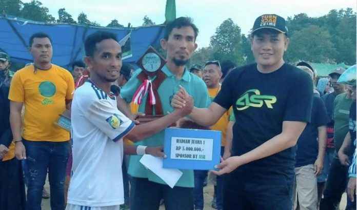 Dukung Kreatifitas Pemuda, ASR Sponsori Turnamen Mangrove Cup Parida Muna