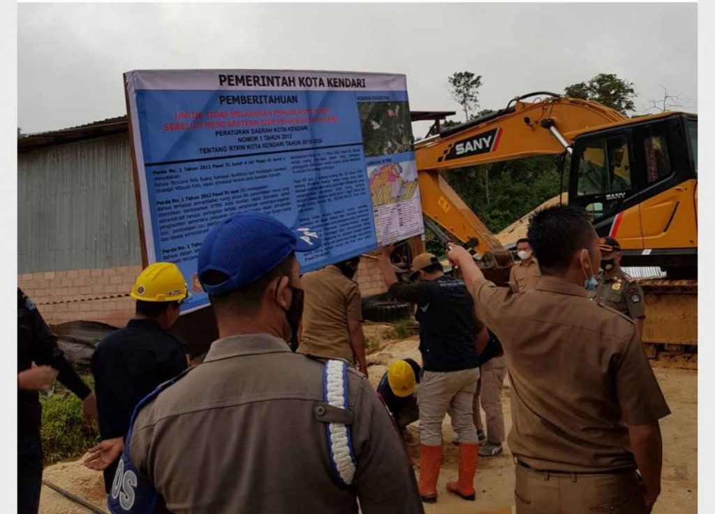 Spanduk Larangan Operasi Terkesan Dianggap "Pajangan", Aktifitas Tambang Pasir Ilegal di Nambo Masih Beraktivitas