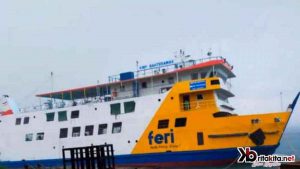 Pintu Depan Rusak Usai Tabrakan, KMP Bahteramas Rute Langara - Kendari Hentikan Operasi