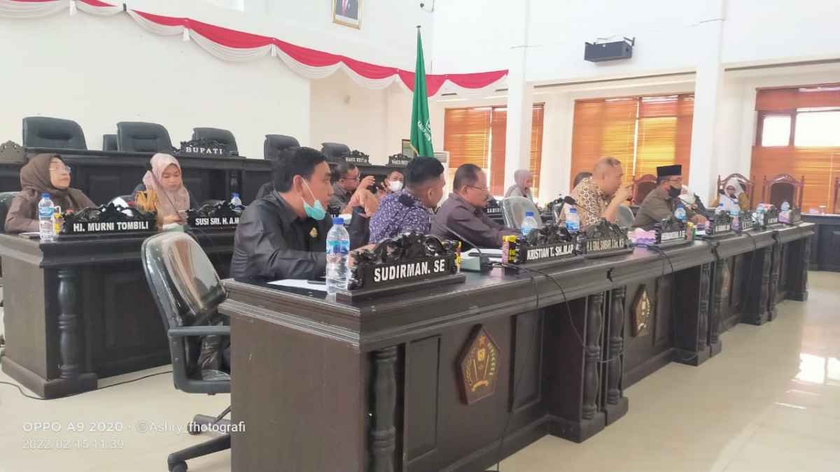 DPRD Gelar Rapat Konsultasi Bahas Dua Raperda Usulan Pemda Konawe
