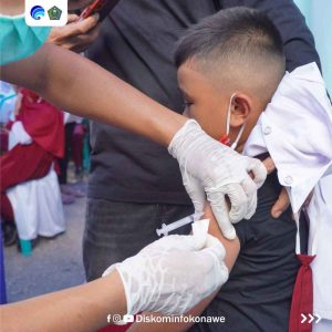 Tak Ada Izin Orang Tua, Vaksinasi Anak di Konawe Masih Dibawah 50 Persen