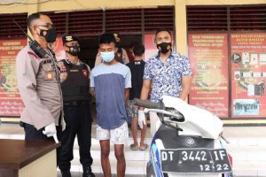 Usai Curi Motor, Dua Remaja Ini Simpan Hasil Curian di Kantor Walikota Kendari