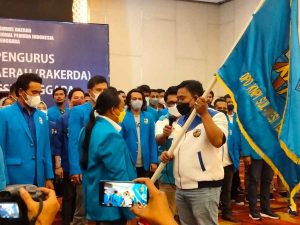 Pengurus DPD KNPI Sultra Versi Haris Pratama Resmi Dilantik