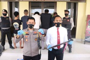 Polisi Tangkap Lima Pelaku Penyerangan Rental PS di Kendari, Empat Pelaku Masih Pengejaran 