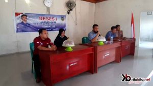 Gelar Reses Masa Sidang I Tahun 2022, Anggota DPRD Konkep Komitmen Perjuangkan Aspirasi Masyarakat