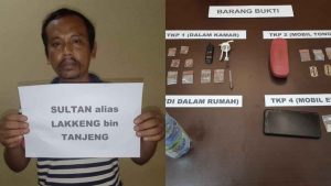 Hendak Pesta Sabu, Pekerja Tambang di Kolaka Utara Ditangkap Polisi