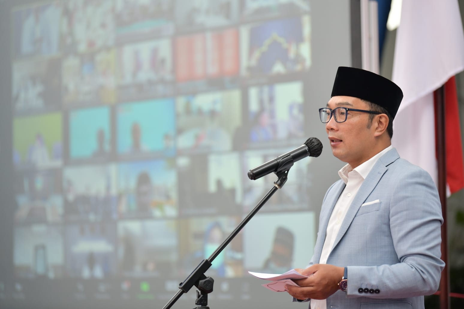 Momentum Isra Mi'raj, Ridwan Kamil Ajak Ulama Senantiasa Jaga Kondusivitas di Jawa Barat