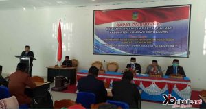 Paripurna HUT Konkep ke-9, Wakil Bupati Paparkan Capaian Pembangunan Disegala Sektor