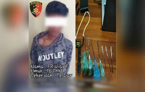 Nekat Bawa Busur ke Tempat Wisata, Bocah di Bawah Umur di Kendari Diamankan Polisi, Terancam Penjara 10 Tahun