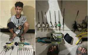 Akibat Miliki Busur, Pria di Kendari Diringkus Polisi 