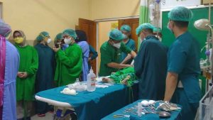 HUT ke -76 Bhayangkara, Polda Sultra Gelar Operasi Bibir Sumbing Gratis