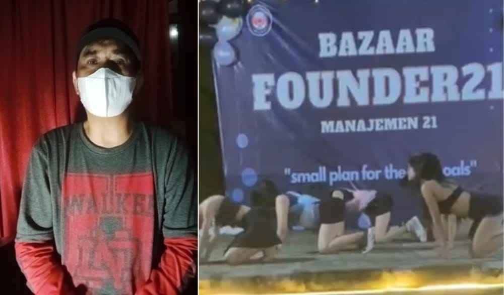 Bazar Berlogo UHO Hadirkan Dance Striptis Berujung Kecaman, Manajement Beri Klarifikasi dan Meminta Maaf 