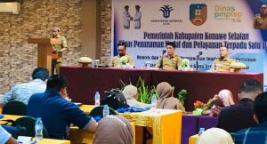 Ratusan Pelaku Usaha di Konsel Ikuti Bimtek Perizinan Usaha Berbasis Resiko