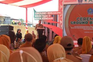 Walikota Kendari Resmikan Pembangunan RSUD Tipe D