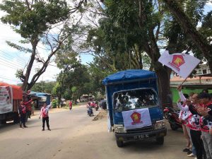 Komitmen Sejahterakan Kadernya, Ketua DPD Gerindra Sultra Bagikan 23 Ribu Paket Sembako 