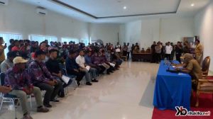 Perangkat Desa se-Konkep Desak Bupati Copot Kadis PMD