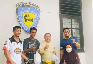 Idul Adha 1443 Hijriah , Pengprov IMI Sultra Salurkan Kurban di Kendari
