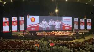 Pantun Andi Ady Aksar Menggema di Gedung Rapimnas Gerindra 2022