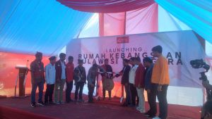 Resmikan Rumah Kebangsaan, Polda Sultra Harap Bisa Turut Dibangun di 17 Kabupaten Kota