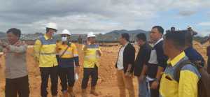 Kunker di PT BMR, Anggota DPRD Bombana Pastikan Tak Ada Lagi Masalah