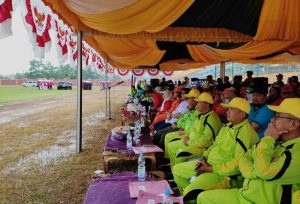 Diguyur Hujan Deras, Semarak Upacara HUT Kemerdekaan RI di Konsel Tetap Khidmat