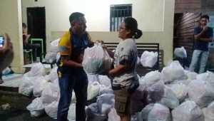 Peringati Tragedi Kematian Yusuf Randi, Polresta Kendari Gandeng Kelompok Cipayung Plus Bagikan Sembako untuk Mahasiswa