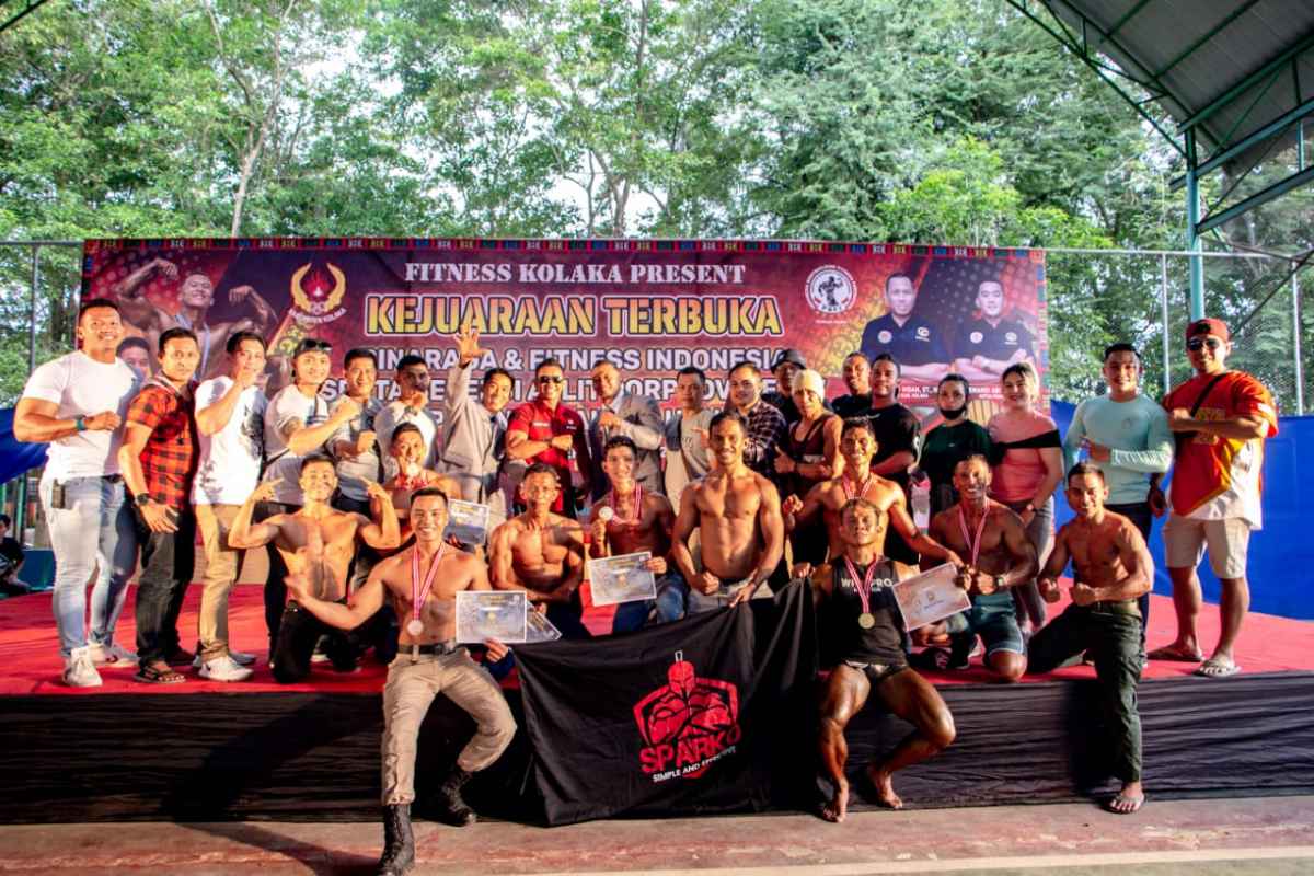Atlet Fitness Center Sparko Indonesia Borong Enam Gelar Juara di Kolaka