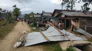 Peka Dengan Korban Bencana, DPD Gerindra Beri Bantuan Korban Puting Beliung di Kolaka