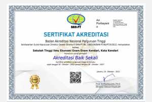 Konsisten Menjadi Kampus Terbaik, Stie-66 Kendari Dapat Akreditasi “Baik Sekali”