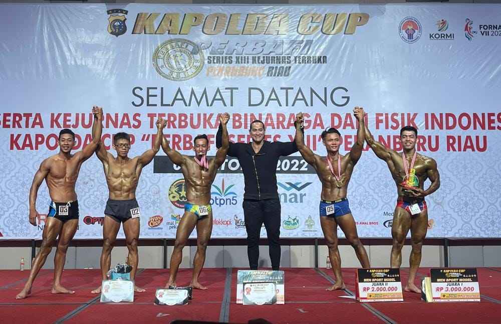 Ukir Prestasi di Kejuaraan Nasional di Riau, Perbafi Sultra Raih Juara 3 di Kelas Jeans Model 