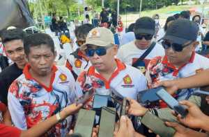 Gaungkan Prabowo Presiden 2024, Ribuan Masyarakat dan Simpatisan Ikuti Jalan Santai Gerindra Sultra