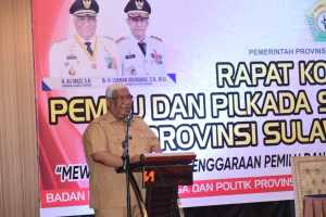 Pemprov Menggelar Rapat Dalam Menyukseskan Pilkada Serentak 2024