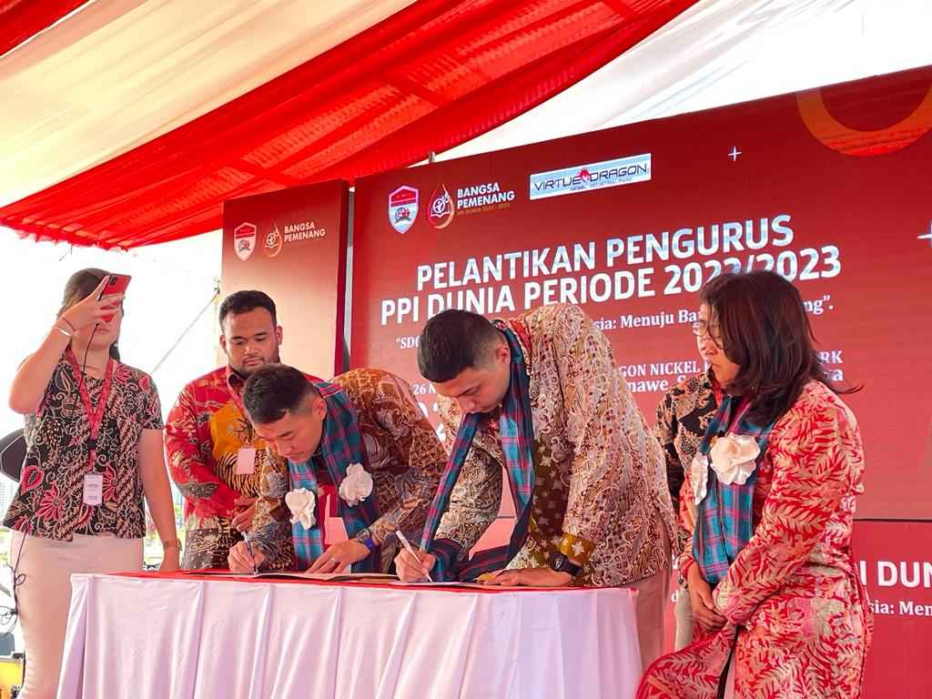 Dukung Hilirisasi Tambang Berbasis Lingkungan, PPI Dunia dan PT VDNIP Jalin Kemitraan