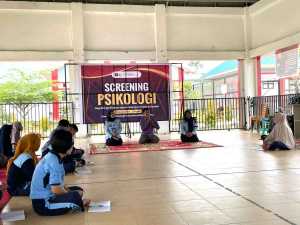 Tingkatkan Pelayanan Kesehatan Jiwa bagi Warga Binaan, LPP Kendari bersama HIMPSI Sultra Lakukan Skrining