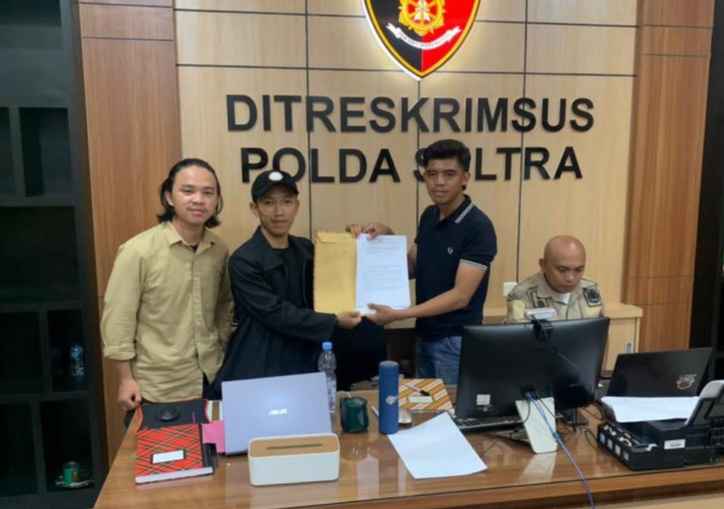 IPPMATA Laporkan Dugaan Ilegal Mining PT TNI di Polda Sultra