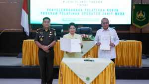 BPVP Kendari Teken MoU dengan IAD Wilayah Sultra Bentuk Pusat Pelatihan Operator Jahit Muda