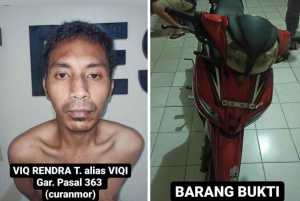 Jalan Kaki untuk Curi Motor, Pria di Kendari Diciduk Polisi