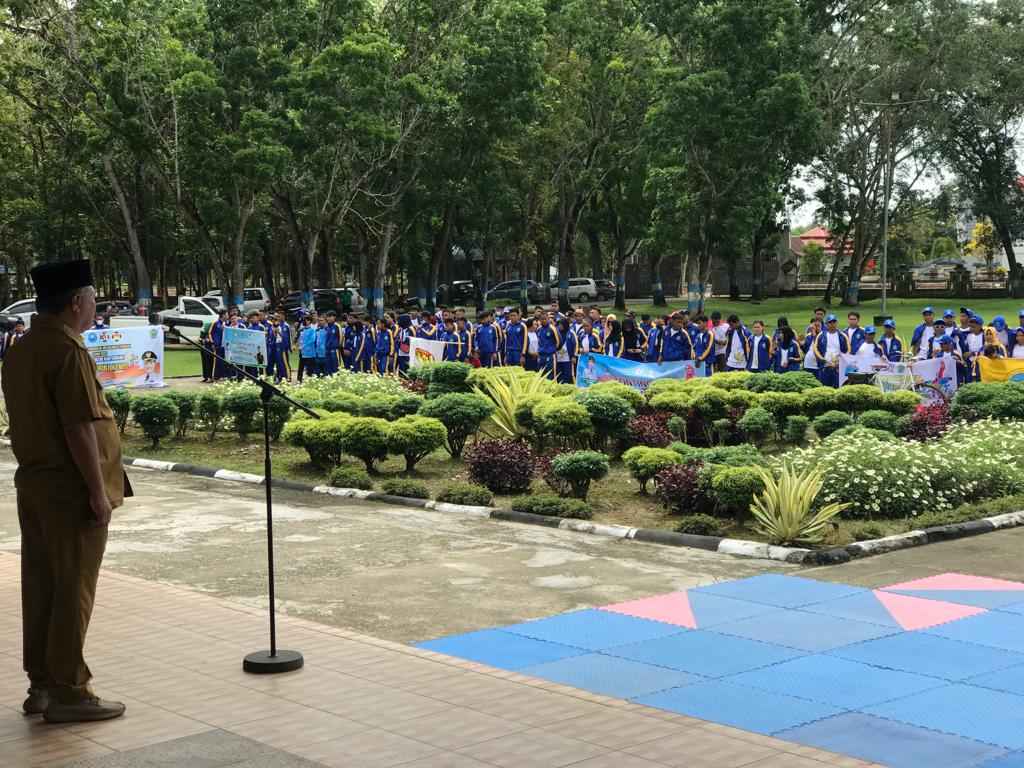 Lepas Kontingan, KSK Minta Pengurus Koni Konawe Berikan Pelayanan Maksimal Untuk Atlet