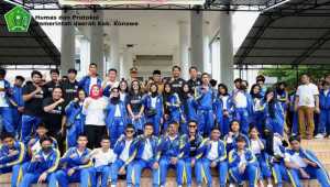 Lepas Kontingan, KSK Minta Pengurus Koni Konawe Berikan Pelayanan Maksimal Untuk Atlet