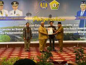 KSK Terima DIPA Tahun Anggaran 2023 dari Gubernur Sultra