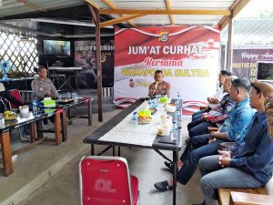 Jumat Curhat Bersama Komunitas Motor dan Mobil di Kendari, Wakapolda: Seluruh Keluhan Akan Kami Tindaklanjuti