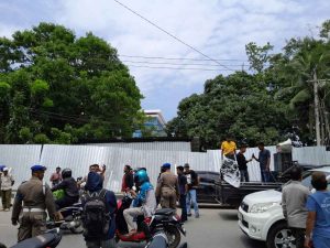 Terluka Saat Demo di Kantor Walikota Kendari, Mahasiswa yang Protes Aktifitas PT Agung Beton Melapor di Polisi