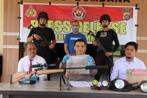 Berburu Babi Pakai Senjata Rakitan, Pemuda di Bombana Diamankan Polisi
