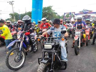 KSK Lepas Ratusan Rider Trail Dalam Rangka Event HUT Konawe ke 63