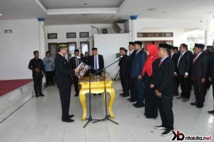 Demi Mencapai Visi Misi Wawonii Bangkit, Bupati dan Wakilnya Rombak Kabinetnya