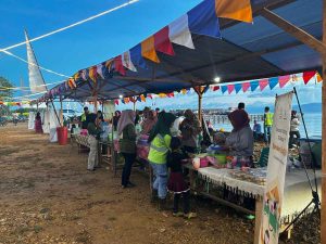 Demi Meningkatkan Perekonomian Masyarakat Wawonii Tenggara, PT. GKP Gelar Bazar Ramadhan