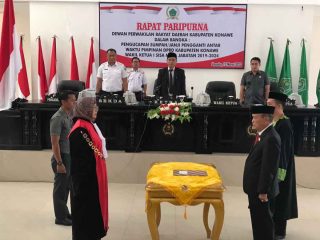 Diganti Menjadi Wakil Ketua I DPRD Konawe, Kadek Rai Sudiana Tak Hadir