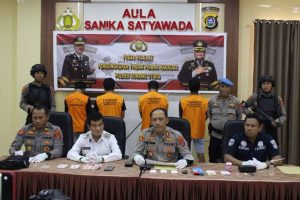 Kirim Sabu ke Sulteng, Empat Pria Diamankan Polres Konut